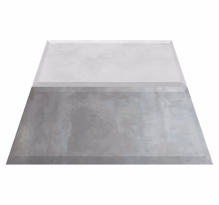 Vinyl teppich badezimmer zementfliesen design - TenStickers