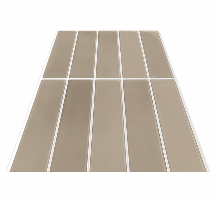 Vinyl teppich badezimmer linear stone natur - TenStickers