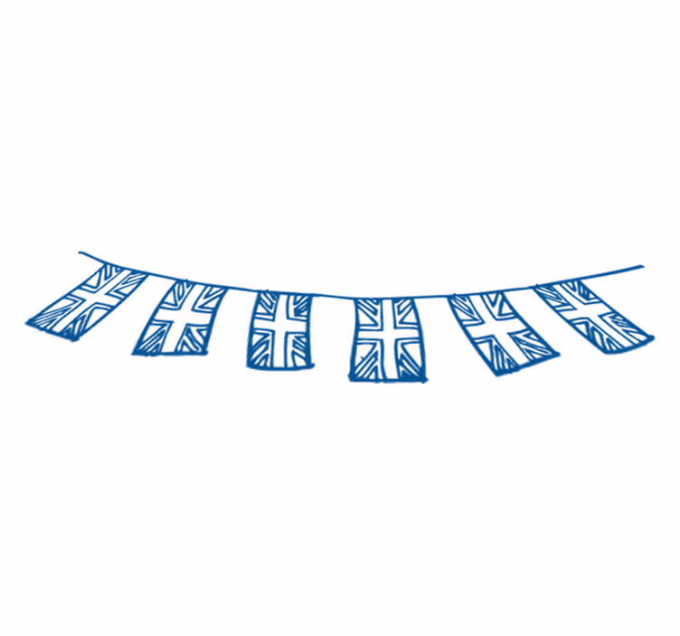 Vinyl teppich schlafzimmer mit banderolen uk - TenStickers
