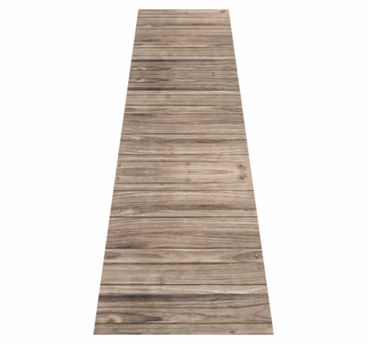 Vinyl teppich schlafzimmer graue rustikale holzplanken - TenStickers