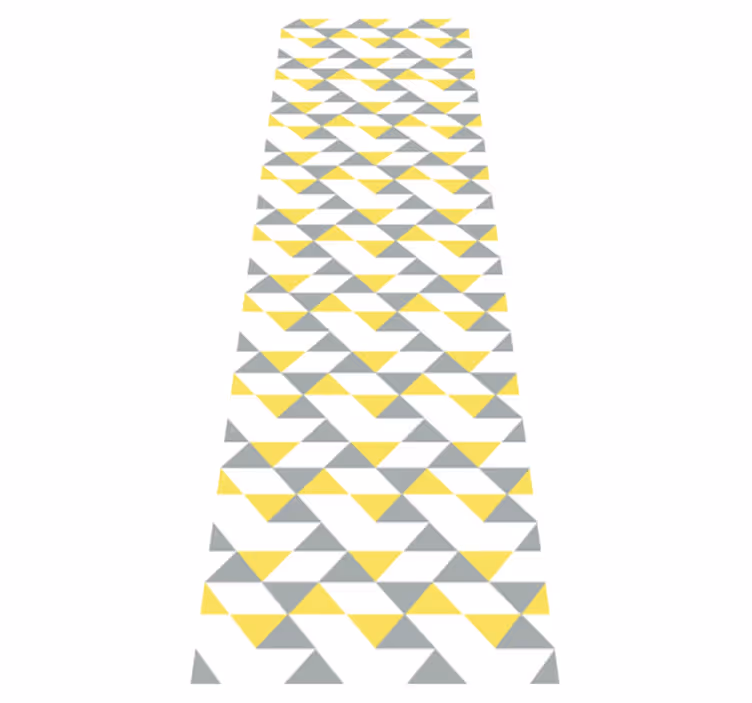 Vinyl teppich schlafzimmer in grauem pantone-muster - TenStickers