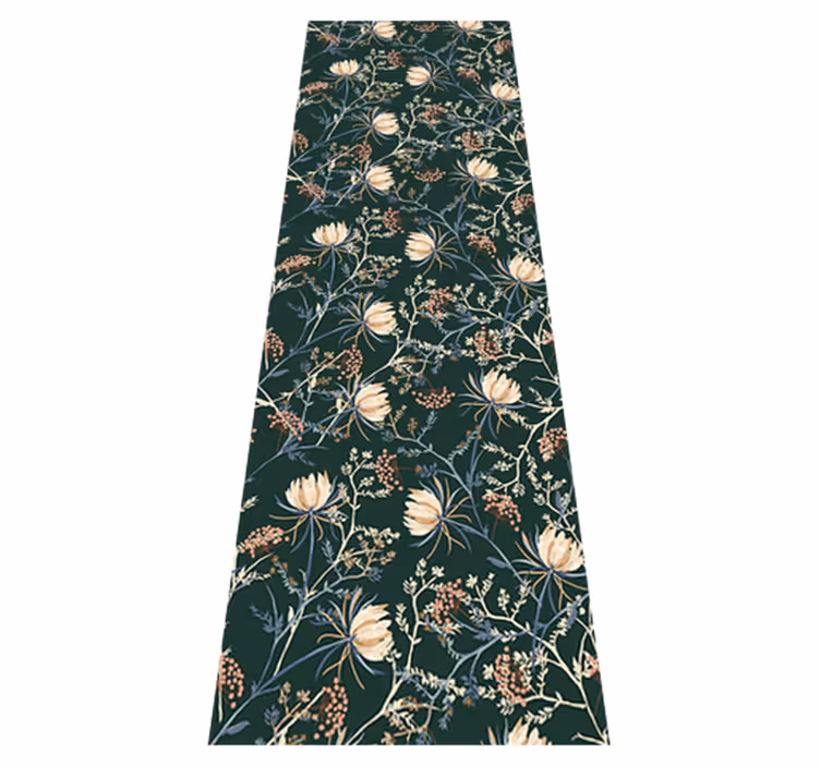 Vinyl teppich natur im restore emrald stil - TenStickers