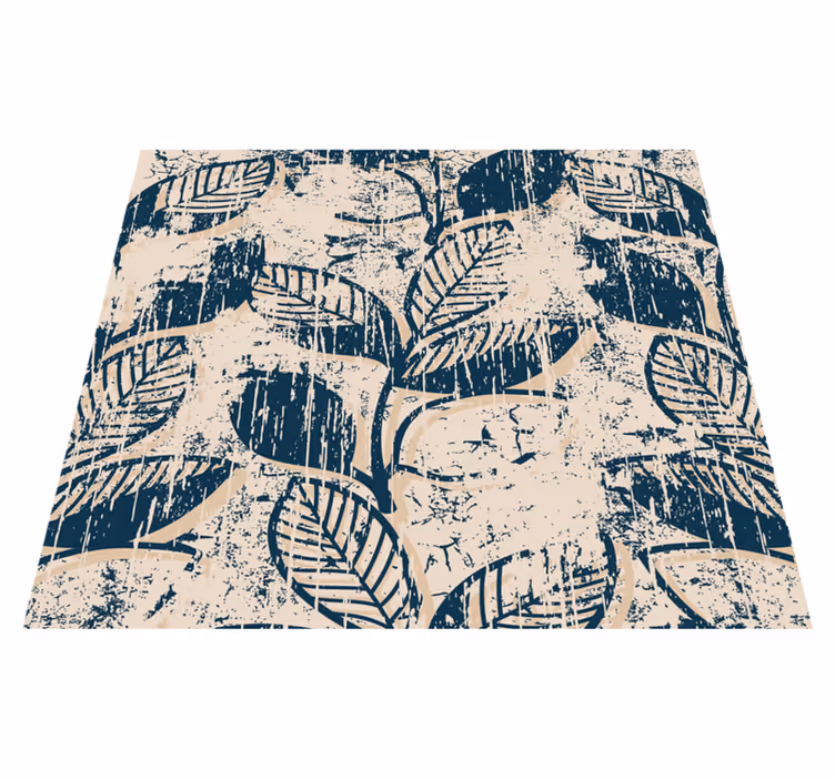 Vinyl teppich vintage mit grunge muster - TenStickers