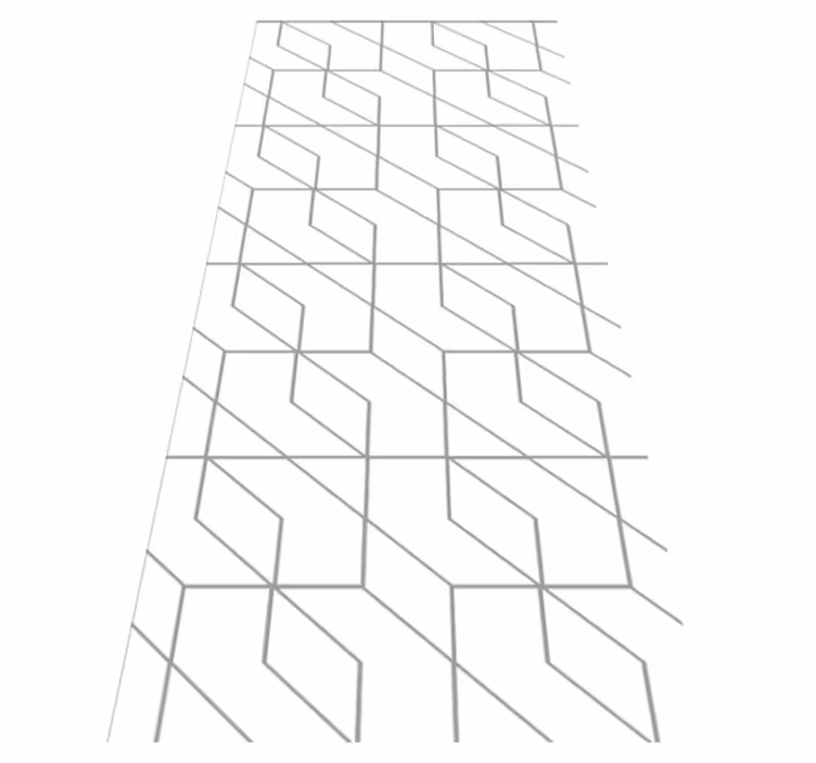 Vinyl teppich textur geometrisches minimalistisches muster - TenStickers