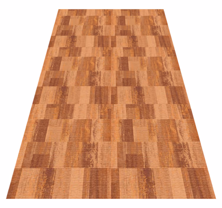 Vinyl teppich textur terracotta quadrat muster - TenStickers