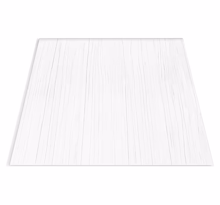 Vinyl teppich textur reines weiß vertikale holzstruktur - TenStickers