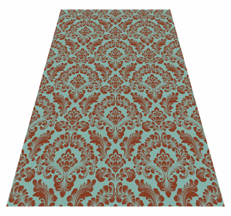 Vinyl teppich vintage ormesby hall arsenik - TenStickers