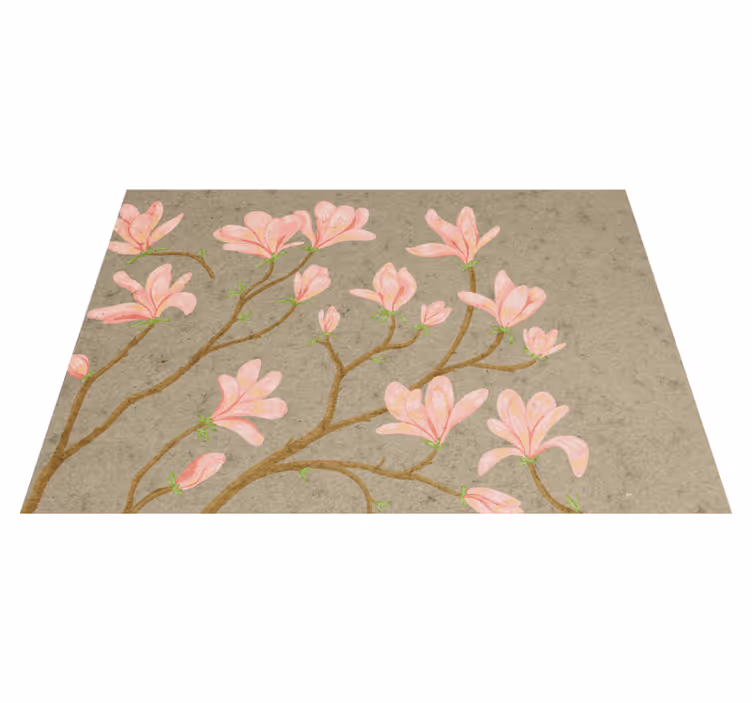 Vinyl teppich vintage im magnolia vintage stil - TenStickers