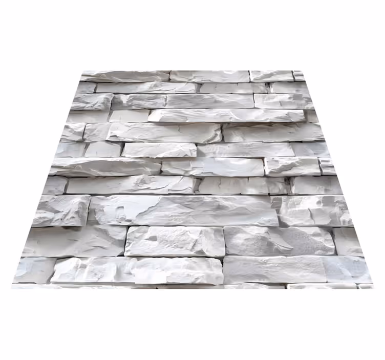 Vinyl teppich textur mit elegantem muster - TenStickers
