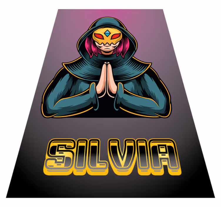 Vinyl teppich spiele held der telekinese - TenStickers