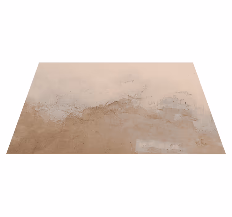 Vinyl teppich beige strukturfarbe sand - TenStickers
