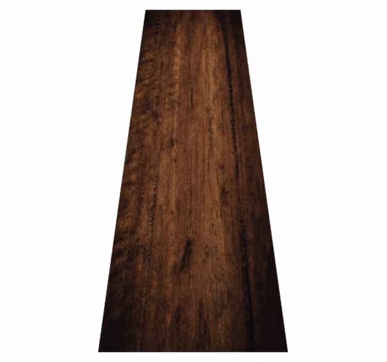 Vinyl teppich braun rohes dunkelbraunes patiniertes holz - TenStickers