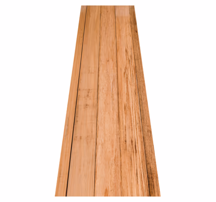 Vinyl teppich braun warme braune rohe holzdielen - TenStickers