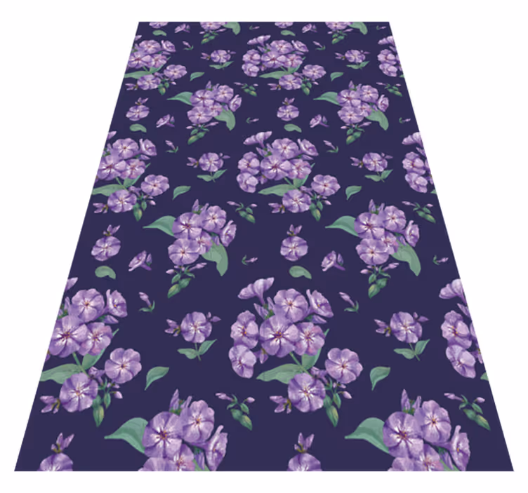 Vinyl teppich lila in lila - TenStickers
