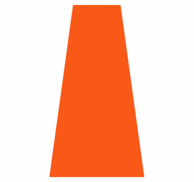 Vinyl teppich orange für jeden raum - TenStickers