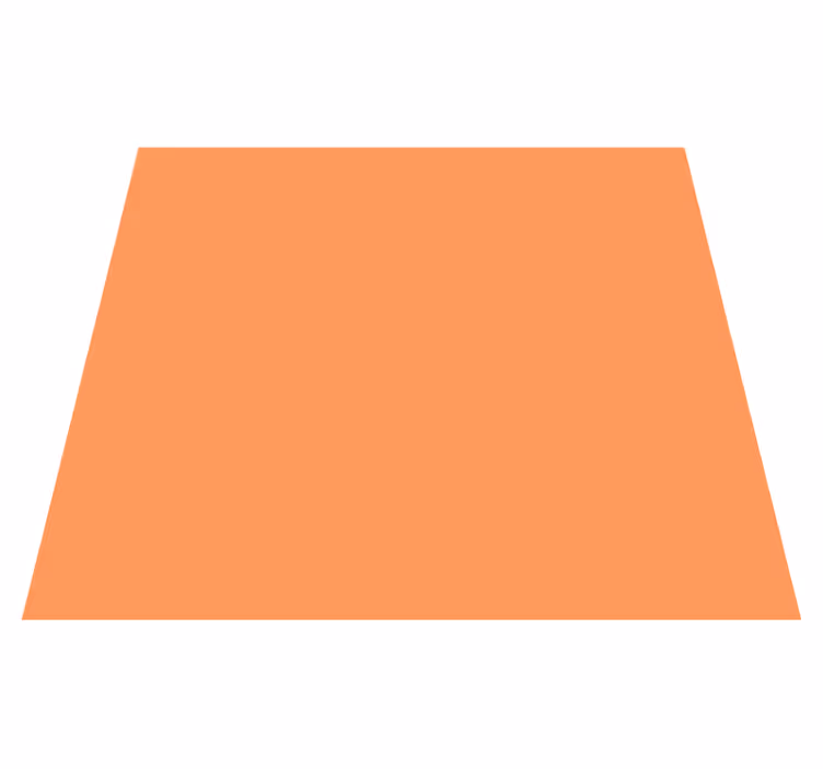 Vinyl teppich orange aprikosenzauber - TenStickers