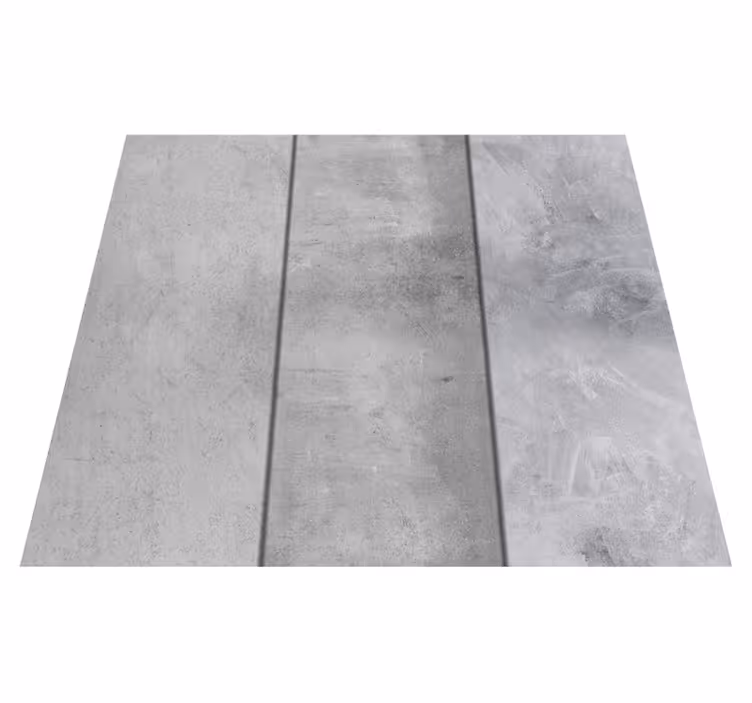 Vinyl teppich terrasse mit strukturiertem zementlook - TenStickers