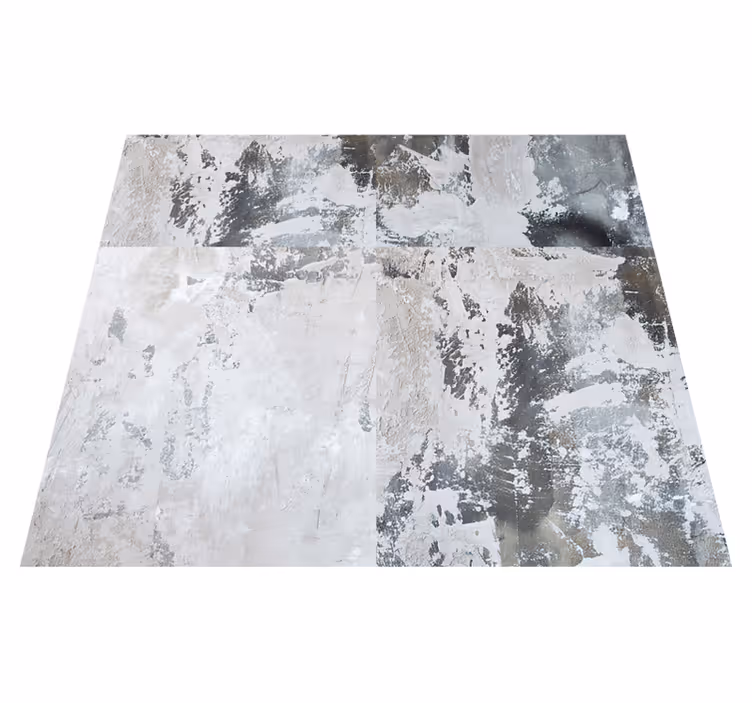 Vinyl teppich terrasse tapete dunkle komposition - TenStickers