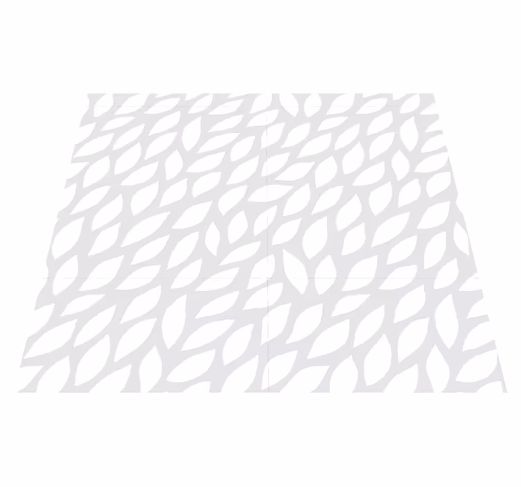 Vinyl teppich terrasse nahtloses blumenmuster - TenStickers