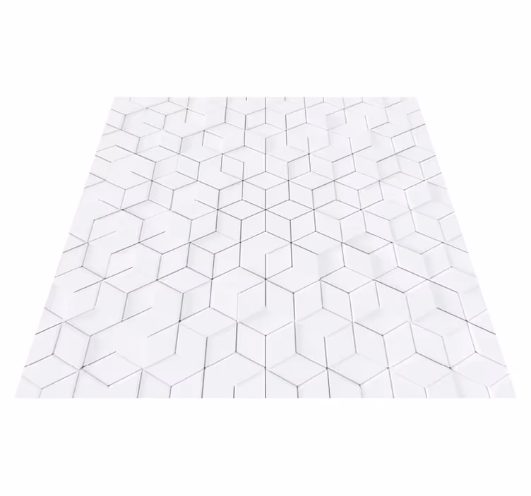 Vinyl Teppich Geometrisch gemusterte Oberfläche - TenStickers