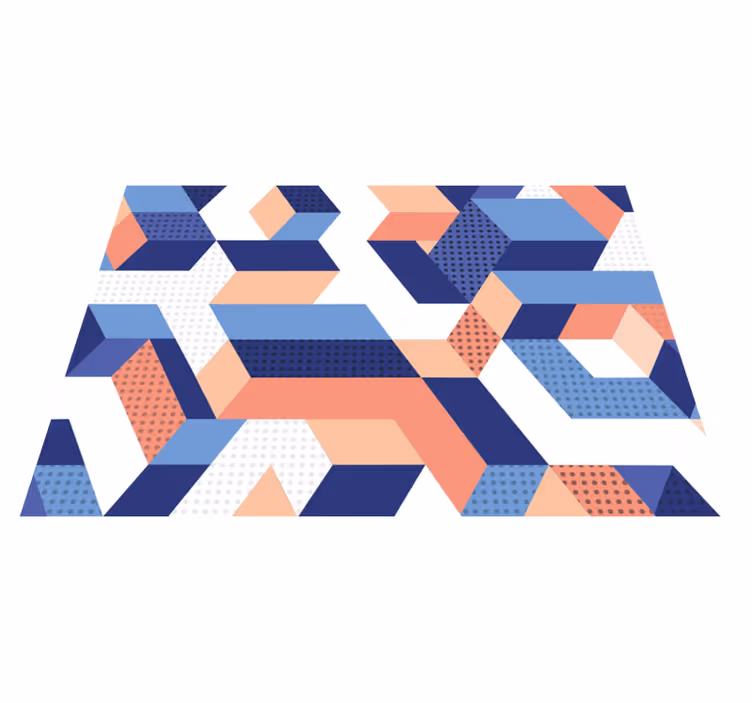 Geometrisches Muster Harmonie - TenStickers