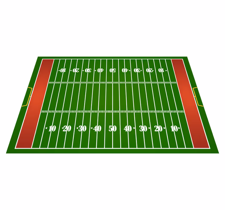 Vinyl Teppich Straßen fußballfeld-spielmatte - TenStickers