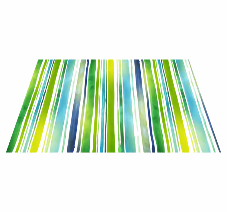 Vinyl Teppich Streifen abstrakt gestreift - TenStickers