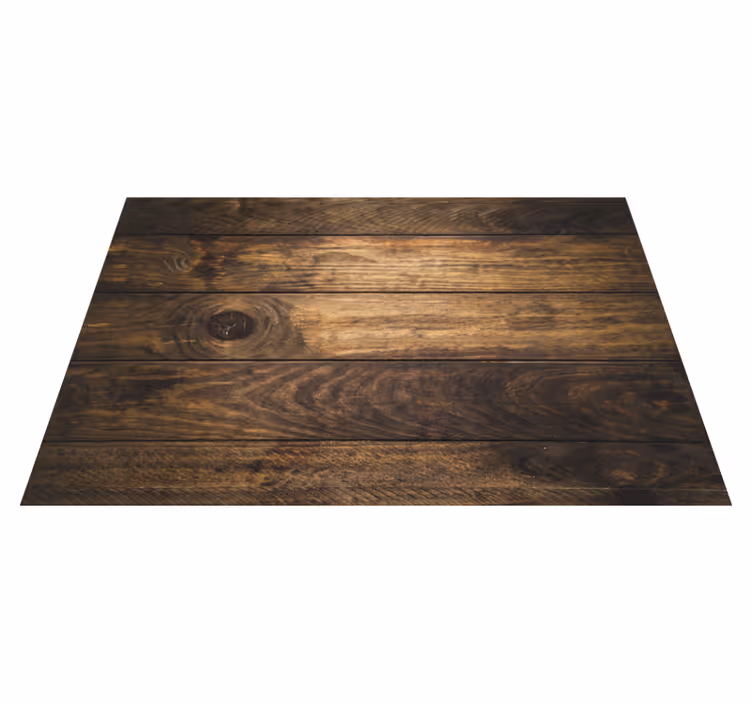 Atemberaubender brauner Holzplanken Vinylteppich - TenStickers