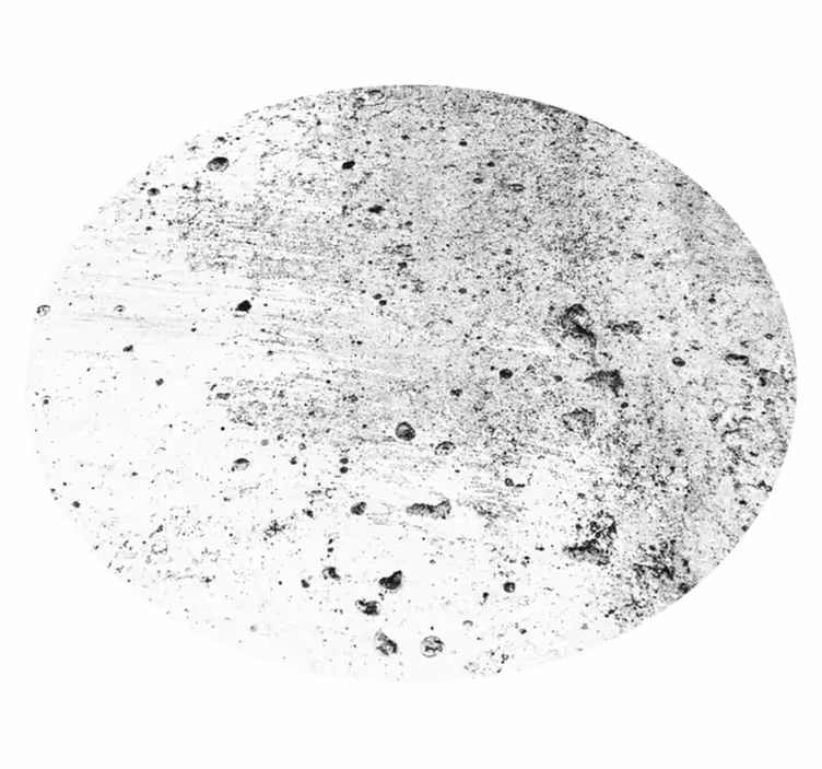 Vinyl Teppich Textur gespritztes kreisförmiges design - TenStickers