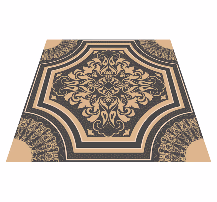 Vinyl Teppich Mosaik ornamentale Mosaiken - TenStickers