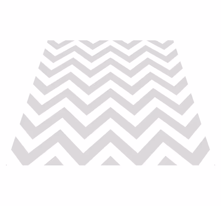 Vinyl Teppich geometrisch chevron-zickzack - TenStickers