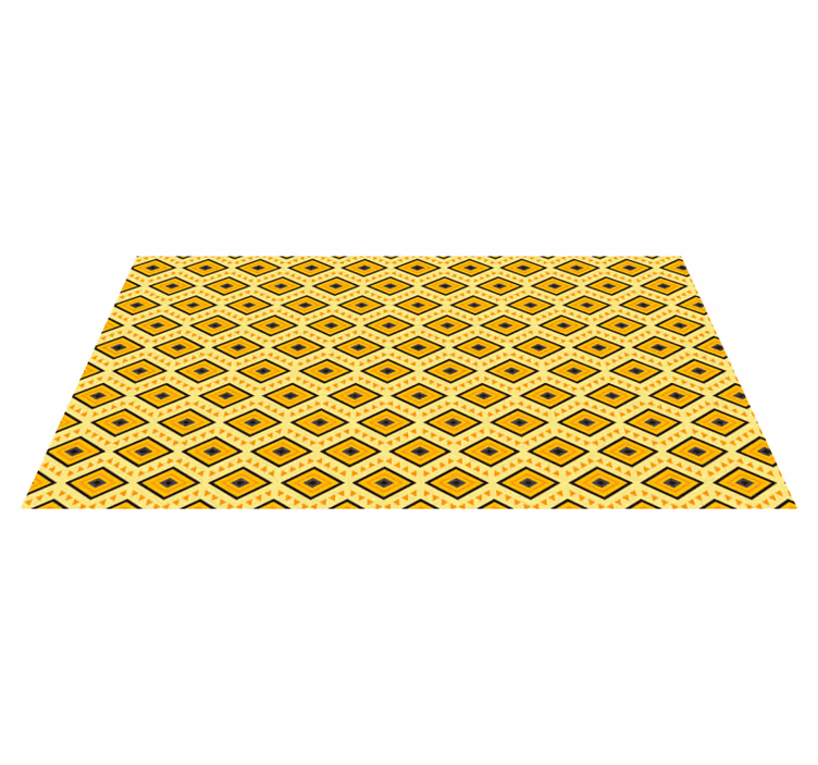 Vinyl teppich geometrisch mit geometrischen mustern - TenStickers