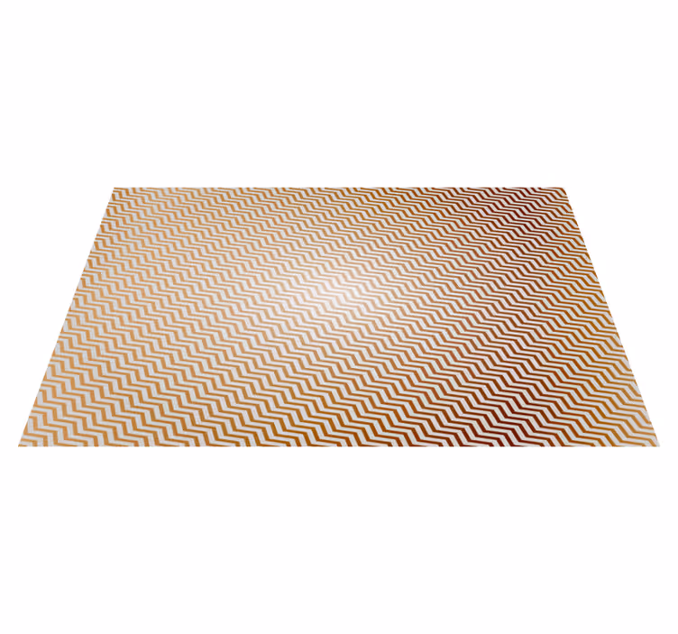 Vinyl teppich gestreift im chevron-muster - TenStickers