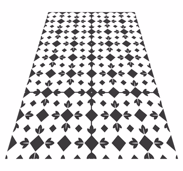 Vinyl Teppich Textur kontrast-tesselation - TenStickers