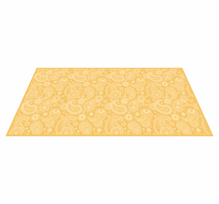 Vinyl Teppich Textur paisley-komplexität - TenStickers