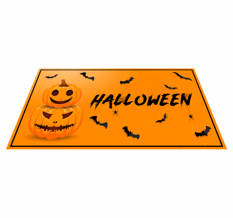 Vinyl teppich halloween für die halloween feier - TenStickers