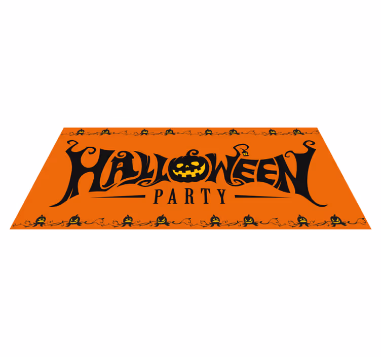 Vinyl teppich halloween festtagsdekoration - TenStickers