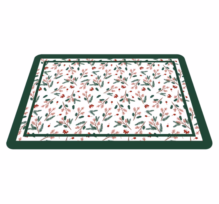 Vinyl Teppich Blumen botanischer garten - TenStickers