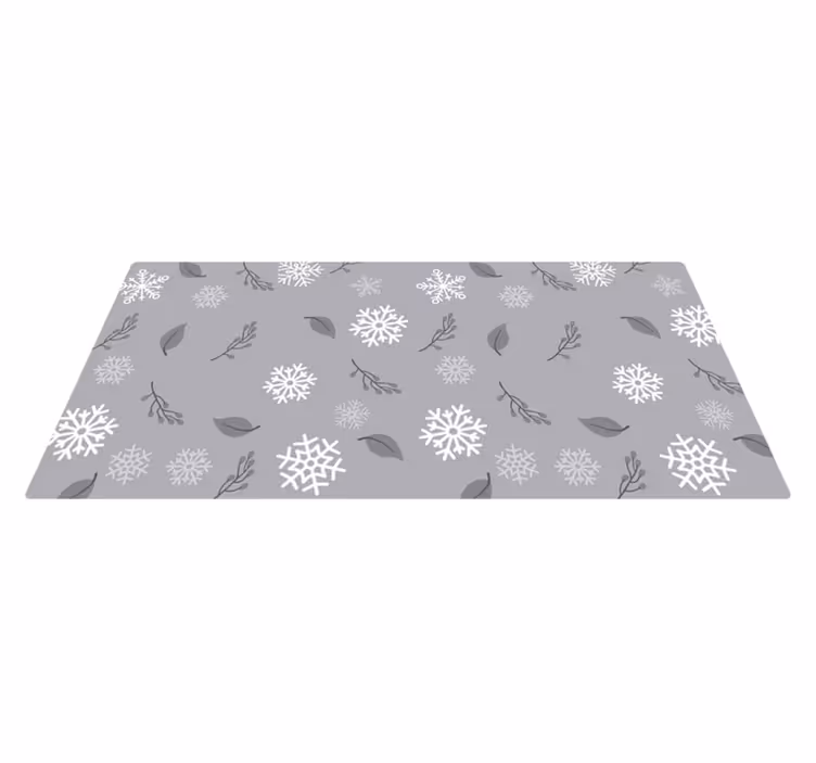 Vinyl Teppich Weihnachten saisonales wirbelmotiv - TenStickers