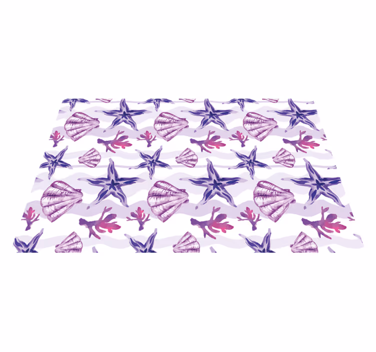 Vinyl Teppich Tiere meeresmotive - TenStickers