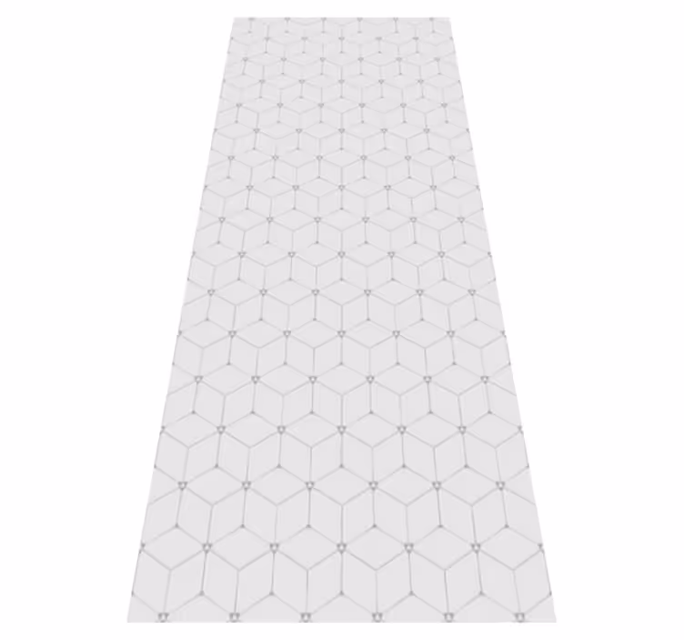 Vinyl teppich küche 3D kubisch - TenStickers