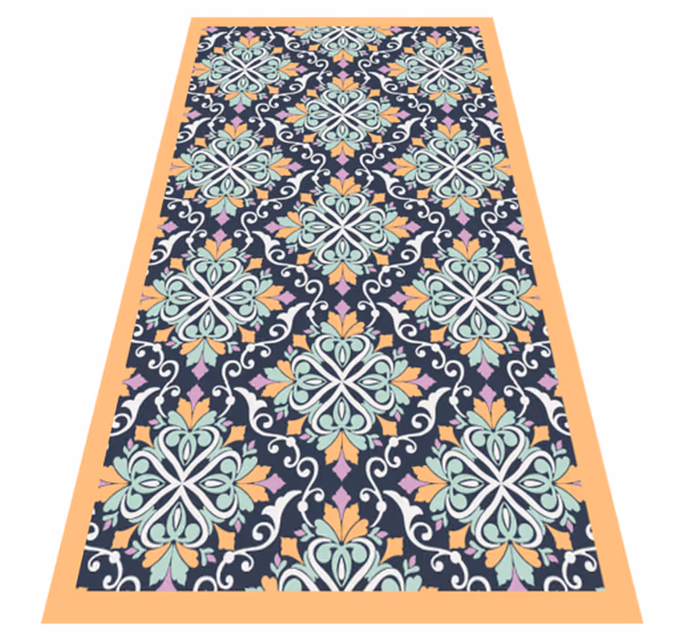 Vinyl teppich mosaik im mosaik inspirierten design - TenStickers