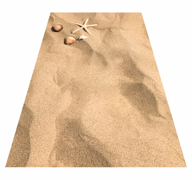 Vinyl Teppich Terrasse eleganz am strand - TenStickers