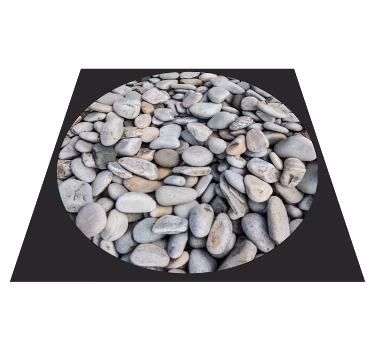 Vinylteppich Textur Winzige steine - TenStickers