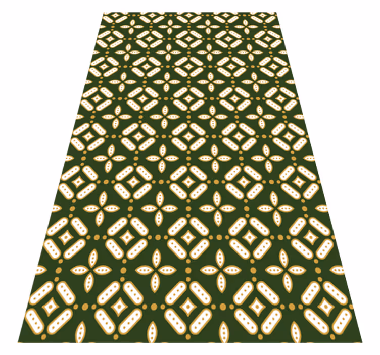 Vinyl Teppich Küche geometrische ornamentik - TenStickers