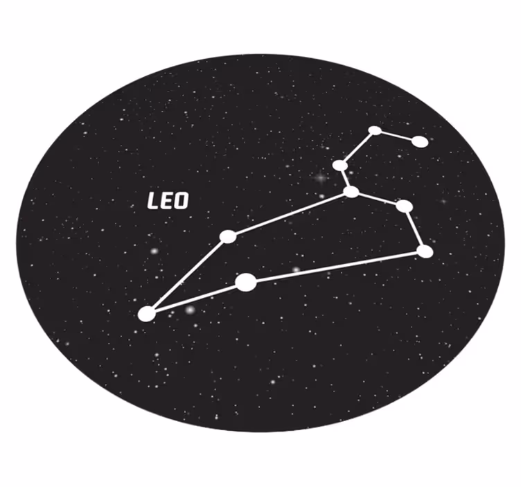 Vinyl Teppich Sterne sternbild astronomie - TenStickers