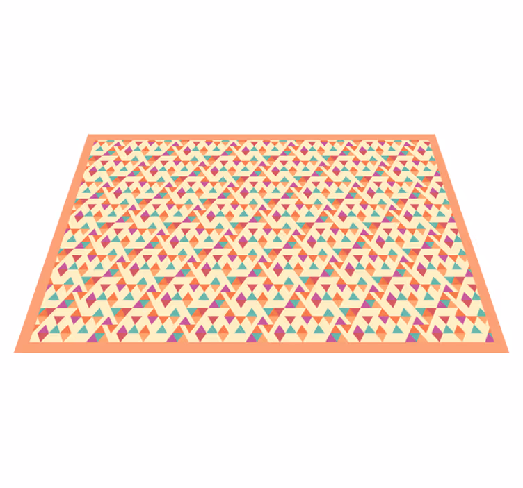 Vinyl Teppich Mosaik läufer mit mosaikmuster - TenStickers