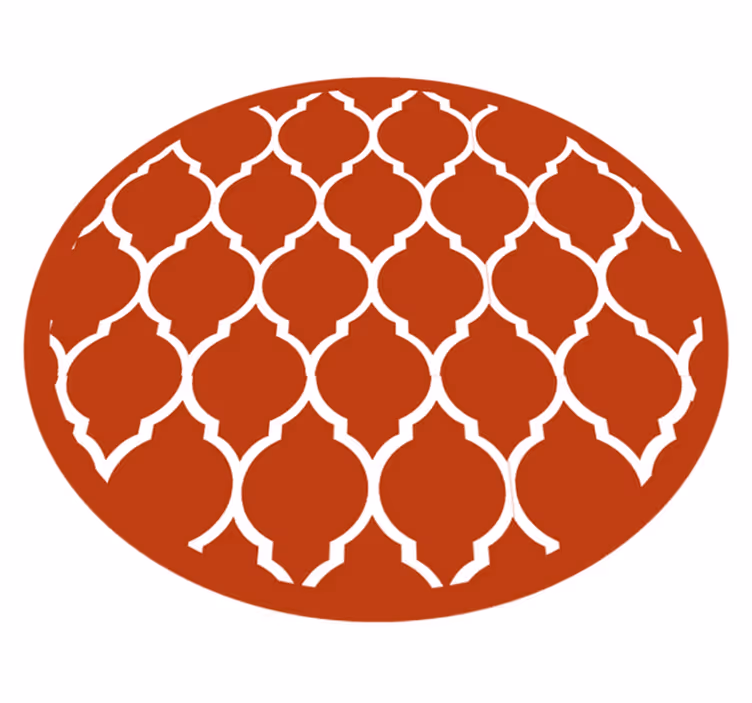 Vinyl Teppich geometrisch geometrisches spalier - TenStickers