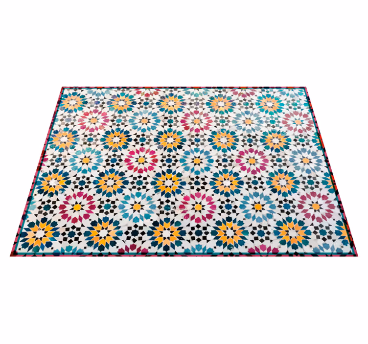 Vinyl teppich mosaik im mosaikdesign - TenStickers