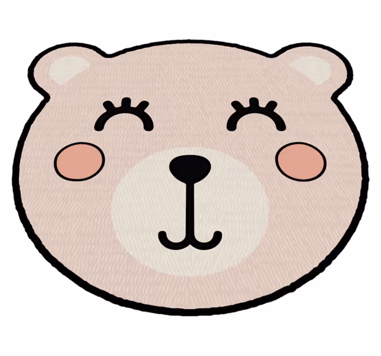 Vinyl Teppich Kinder bär charakter stück - TenStickers